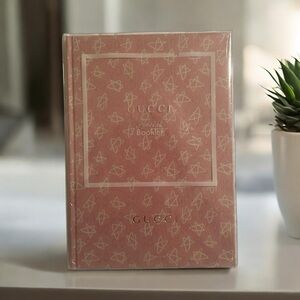 New! Authentic Gucci GG Monogram Logo Blank Journal Notebook